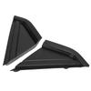 Rear View Mirror Triangle Plate Trim 9647011377 Door Mirror Corner Molding Cover Replacement for Citroen C4 2004 to