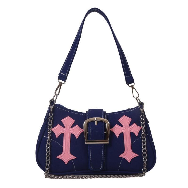 Simple and Fashionable Small Square Bag Women's Bag Autumn New Niche Design Shoulder Bag Simple and Fashionable Underarm Bag Women