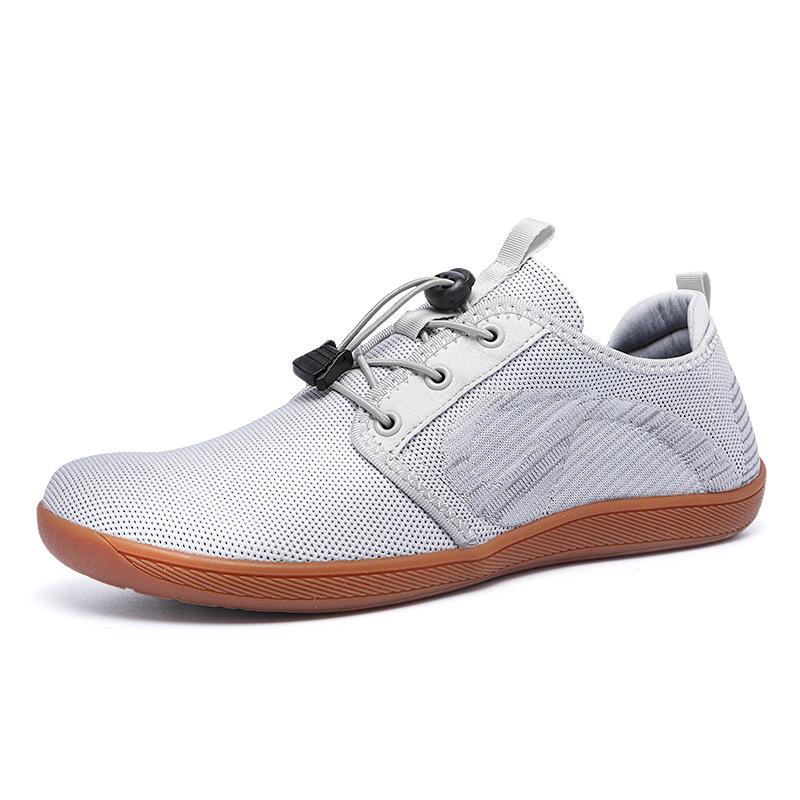 Breiter Kopf dicker Fuß geschwollene evertierte Füße Freizeitschuhe für mittlere und junge Leute Sommer und Herbst weiche Sohle große Größe breiter Kopf Schuhe