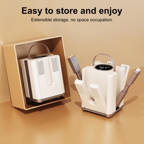 Uscător inteligent de pantofi cu temporizator și temperatură constantă, dezodorizator de pantofi multifuncțional, uscare rapidă și eliminare mirosuri, mașină de uscat pantofi pentru uz casnic