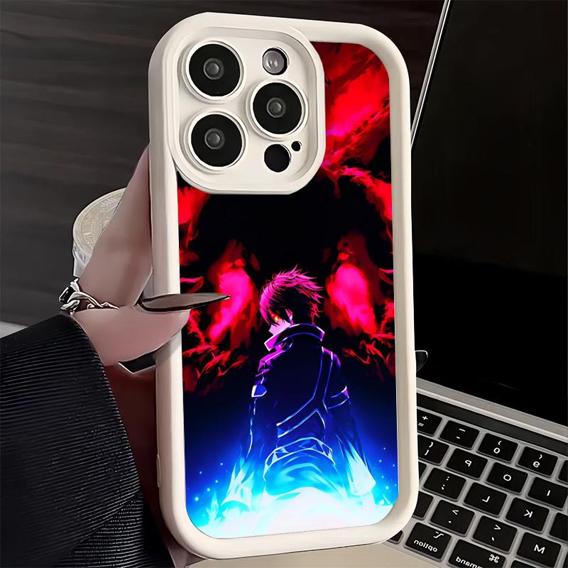 

Phone Case for iPhone 17 Air 16E 15 16 Pro Max Sword Art Online Kirito Cover 14 Plus 13 12 Mini Soft Shell Silicone Fundas iPhone 15 Pro Max