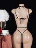 Sexy Teddie Baby Dolls Bodysuits Erotic Costume Sex Deep V Open Bra Pajamas Women Lace Hollow Crotchless Lingerie Seductive Bras