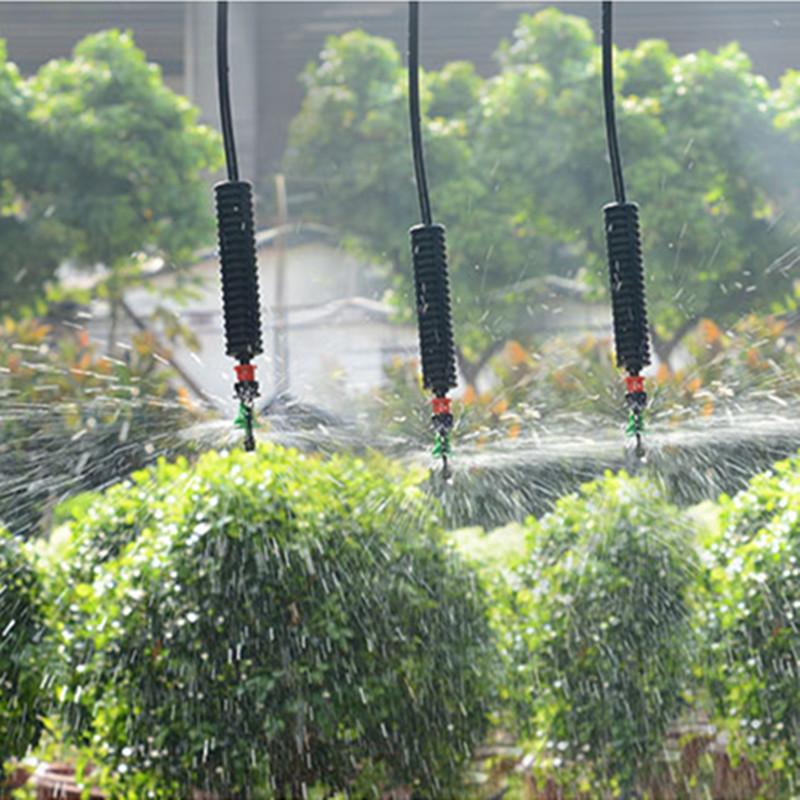 Agriculture hanging spray 360 Degree Rotating Misting Nozzle Greenhouse Sprinkler Irrigation with Anti-drip Device 1 Set