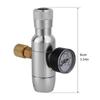 CO2 Regulator 0-60PSI Pressure Reducing Valves Gas Regulator for Efficient Home Brewing and Sodas Water Production