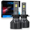 Car Headlight H1 H4 H7 LED H8 H11 9005 HB3 9006 HB4 9012 Hir2 9008 H13 Led Bulb Canbus Automobile Kit H7 Turbo Fog Lamp