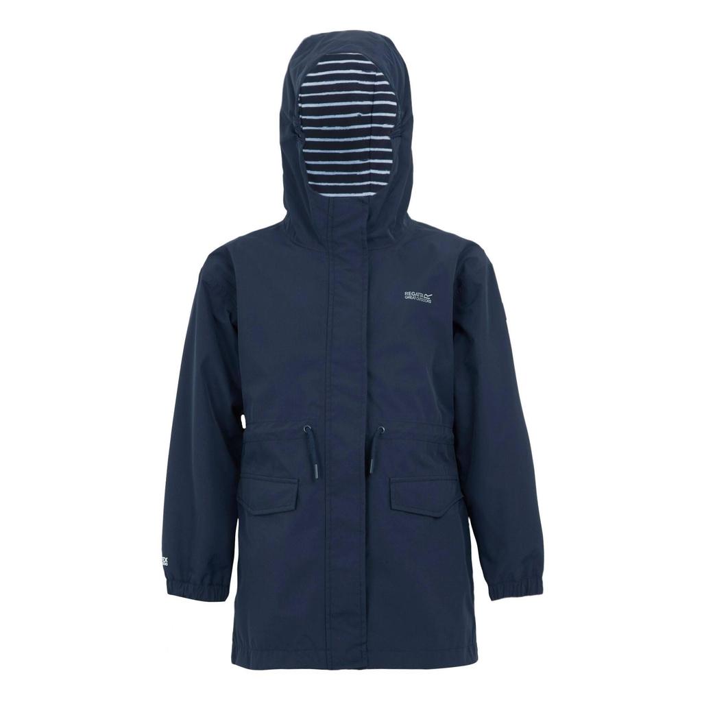 Regatta Childrens/Kids Ballina Stripe Waterproof Jacket