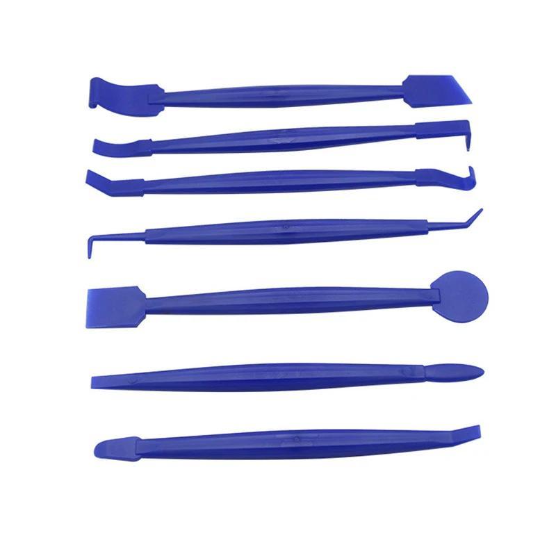 

Набор инструментов для оклейки автомобиля виниловой пленкой Набор инструментов для тонировки окон виниловой пленкой Наклейки на автомобиль Установка набора скребков Скребок Автомобильные аксессуары синий