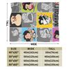 Mafaldas  Knitted Blankets Cartoon Flannel Throw Blanket Home Couch Printed Soft Warm Bedspreads,