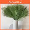 Palm Artificial Plastic Leaves Three Pronged Greenery Wedding Photography Props