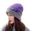 Breathable Double-faced Hat Thickened Warm Cold Hat Comfortable Knitted Hat  Winter