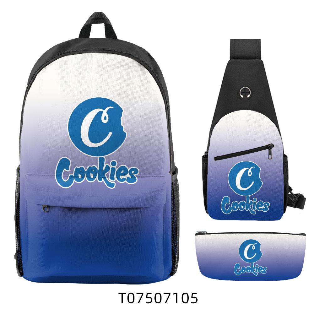 Kochrucksack Dreiteiliges Set, Outdoor-Reise-Computertasche Polyester Wasserdichter Rucksack