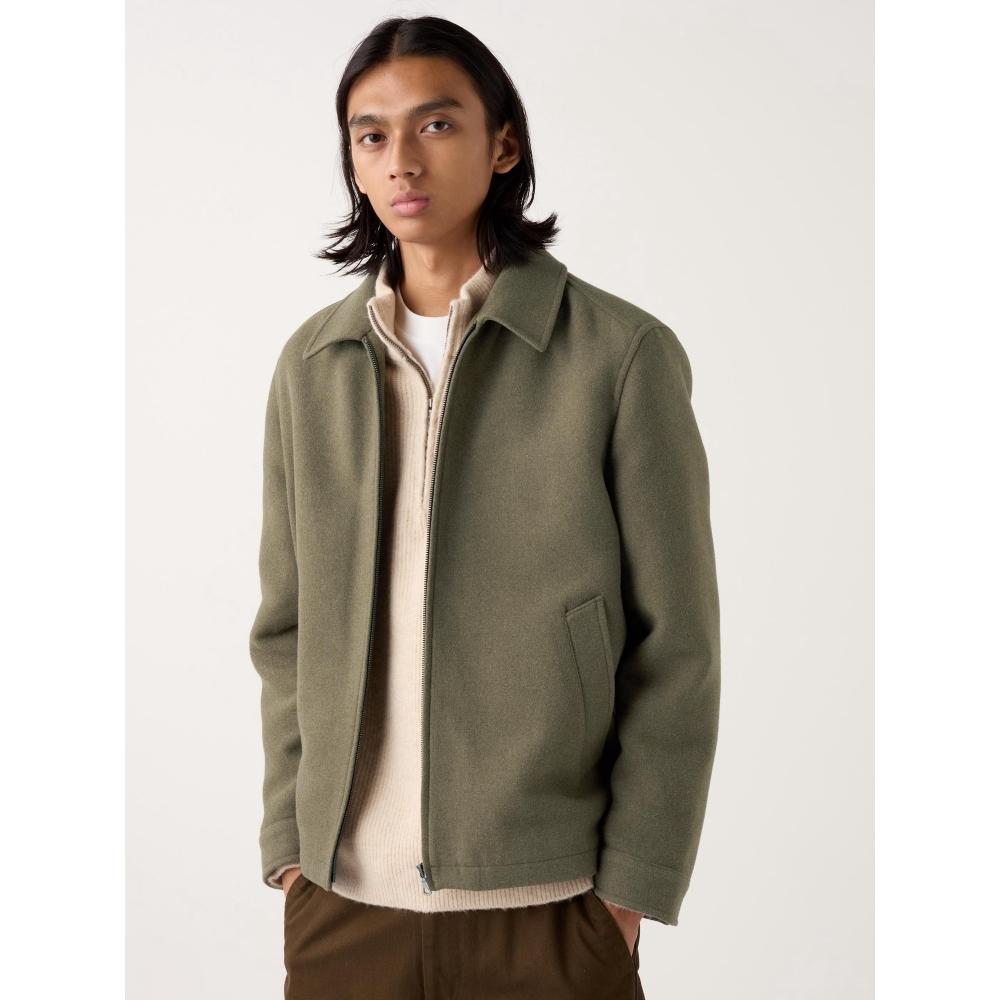 

Uniqlo Япония однотонный короткий блузон 33 KHAKI/XS