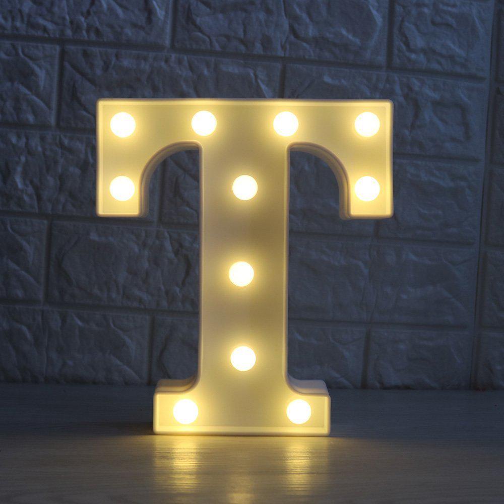 LED Letter and Number Lamp - Perfect for Christmas, Weddings, Proposals, Valentine's Day, and Other Celebrations.