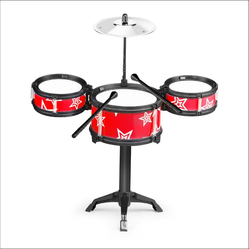 Kids' Jazz Drum Set - Beginner Percussion Instrument Toy