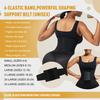 HEXIN  Compression Women Fitness Workout Back Support Belt Elasticity Fat Tummy Control Waist Trainer Shaper