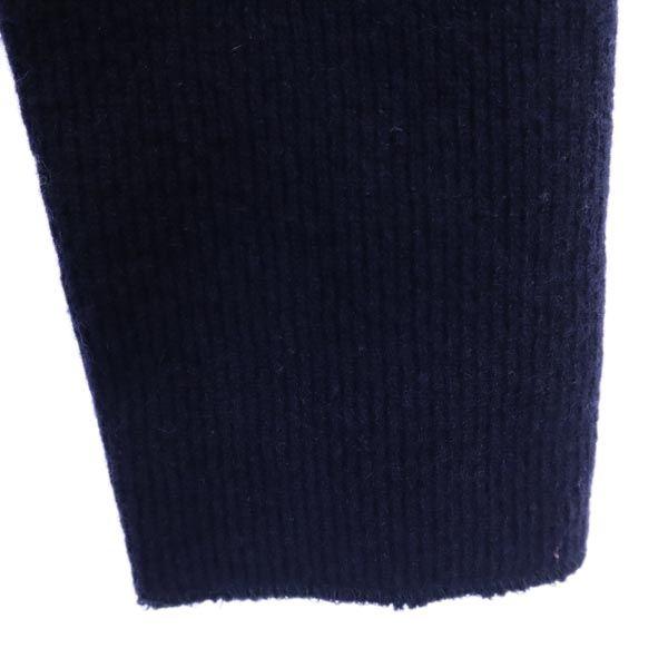 LUCIO VANOTTI made in Italy Knit long Jacket 2 Navy blue Men's Used