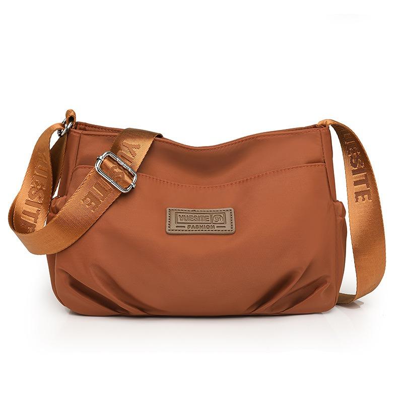Lightweight Single Shoulder Oblique Span Small Bag, Winter New Women's Versatile Texture Niche Oxford Cloth Pillow Bag
