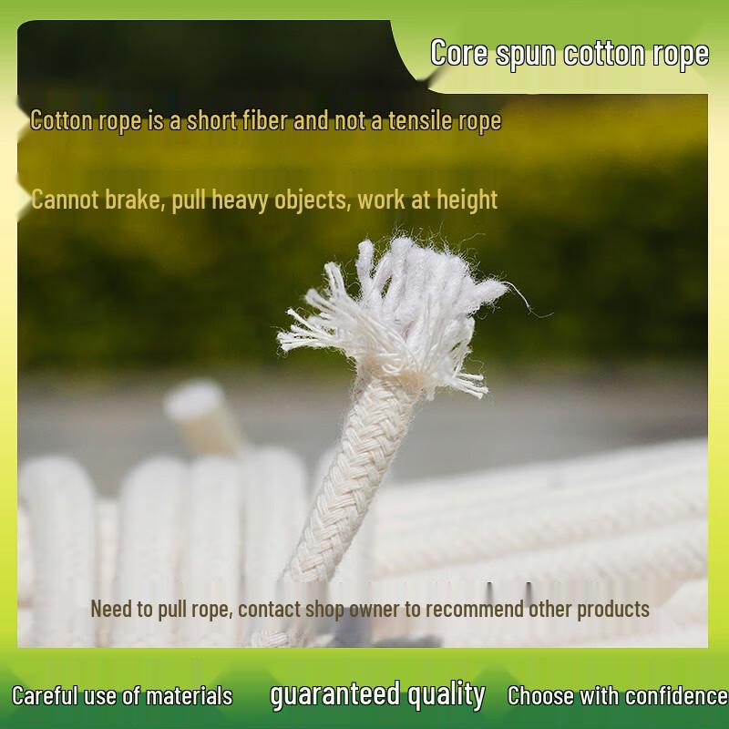 FiveBrothers Wax Cotton Rope for Flagpoles & Clotheslines