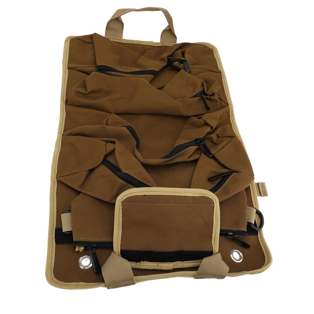 Geantă Portabilă pentru Scule Multifuncțională Rulou Organizator de Piese Pungă de Depozitare din Material Oxford pentru Feronerie