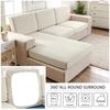Water-Resistant Sofa Seat Cushion Slipcovers Sectional Couch Cushion Cover Stretch Non-Slip Furniture Protector For Kids, Pets