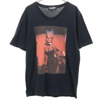 Short Sleeve T-shirt M Black Men's Used