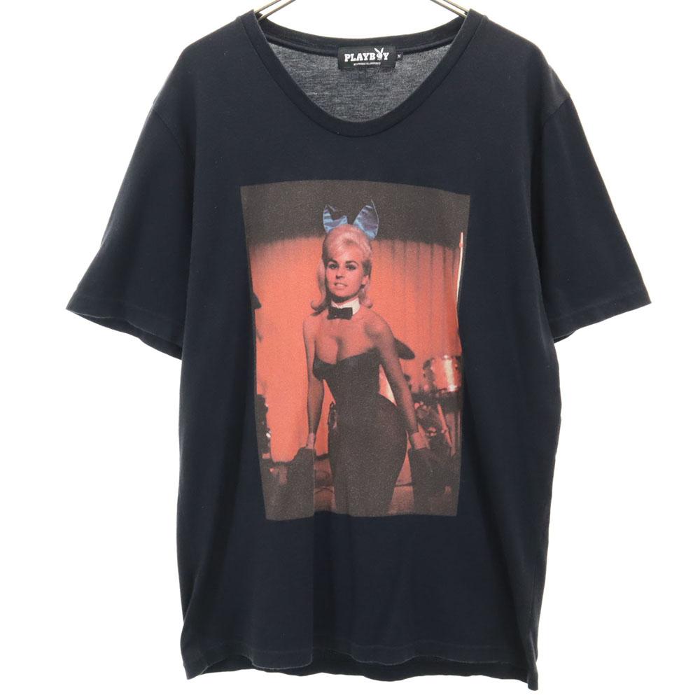 

PLAYBOY Short sleeve T-shirt M black Men s Used