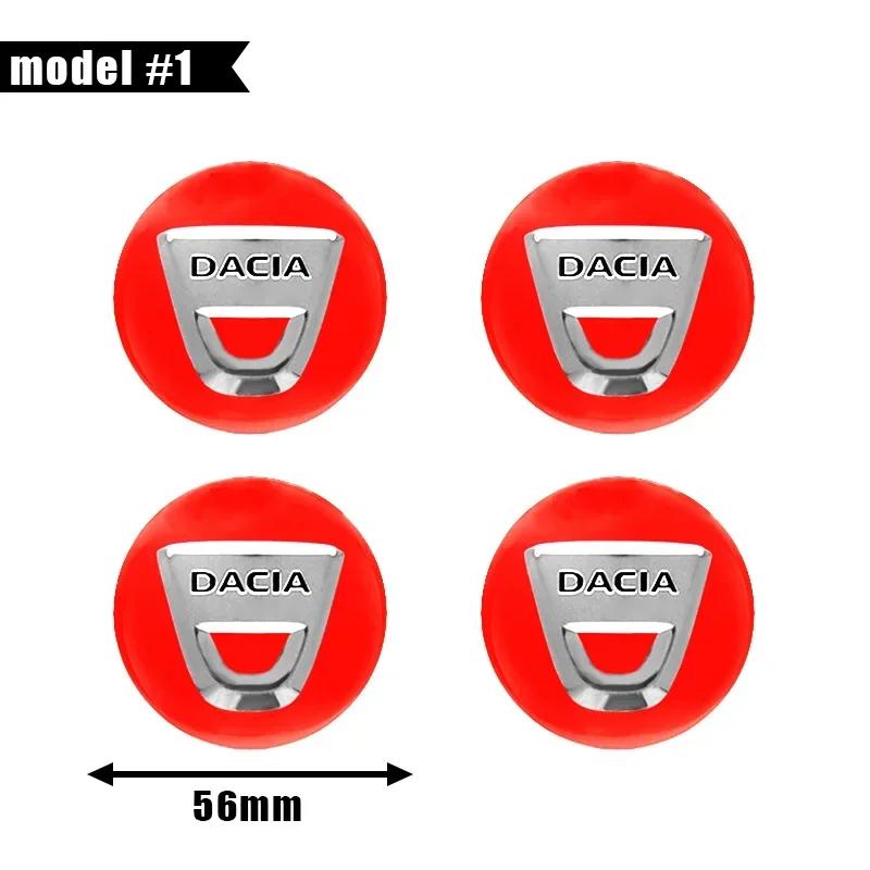 Enjoliveurs Pour Renault Austral Kadjar Megane Captur Arkana Dacia Logo Cache Moyeu 4Pcs 56mm 60mm 65mm Autocollant Cache-Moyeu de Roue de Voiture