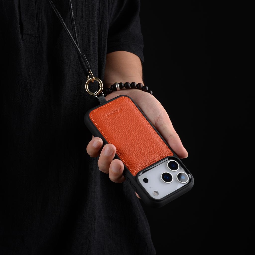 Custodia in Vera Pelle Melkco per iPhone 17 Pro Max 17 Air Custodie di Lusso Business in Pelle di Vacchetta Cover Posteriore Morbida a Copertura Totale per Telefono