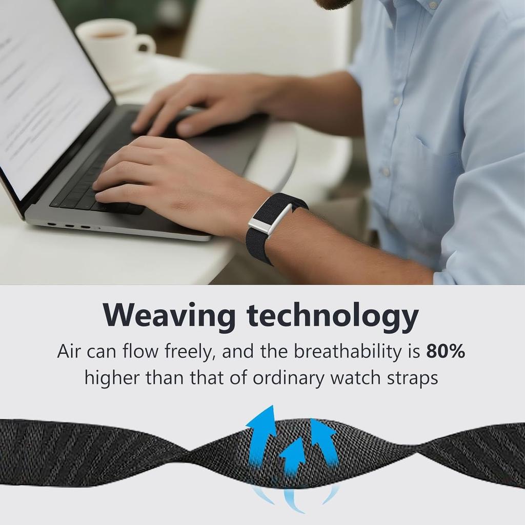 Original Nylon Strap For Whoop 5.0 Smart Watch Replaceable Bracelet Belt for Whoop 5.0 MG Adjustable Sport Breathable Wristband