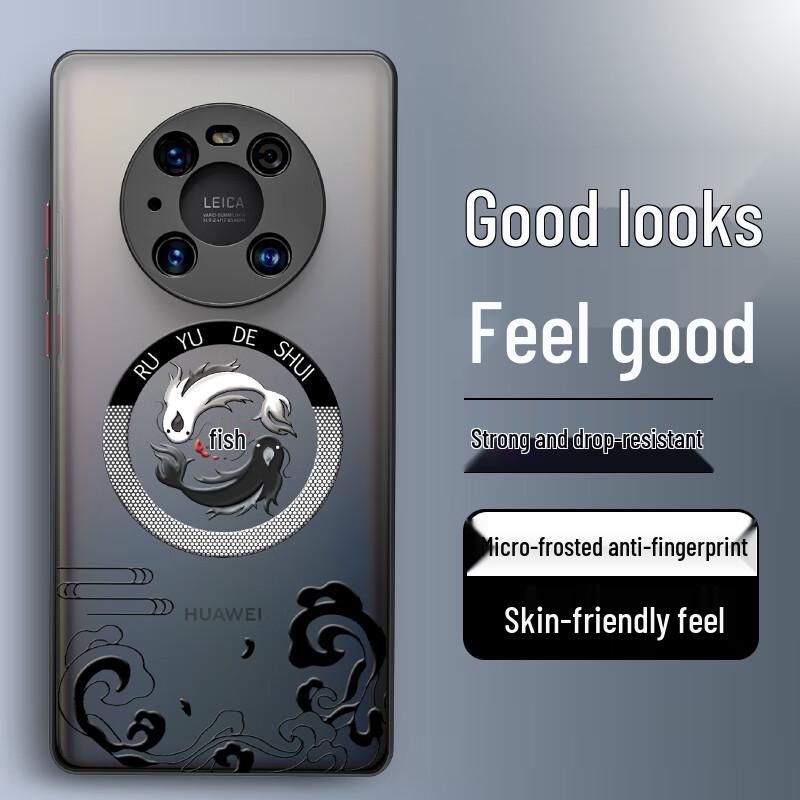 

Протиударний силіконовий чохол ReHuo для Huawei Huawei Mate 40 Pro