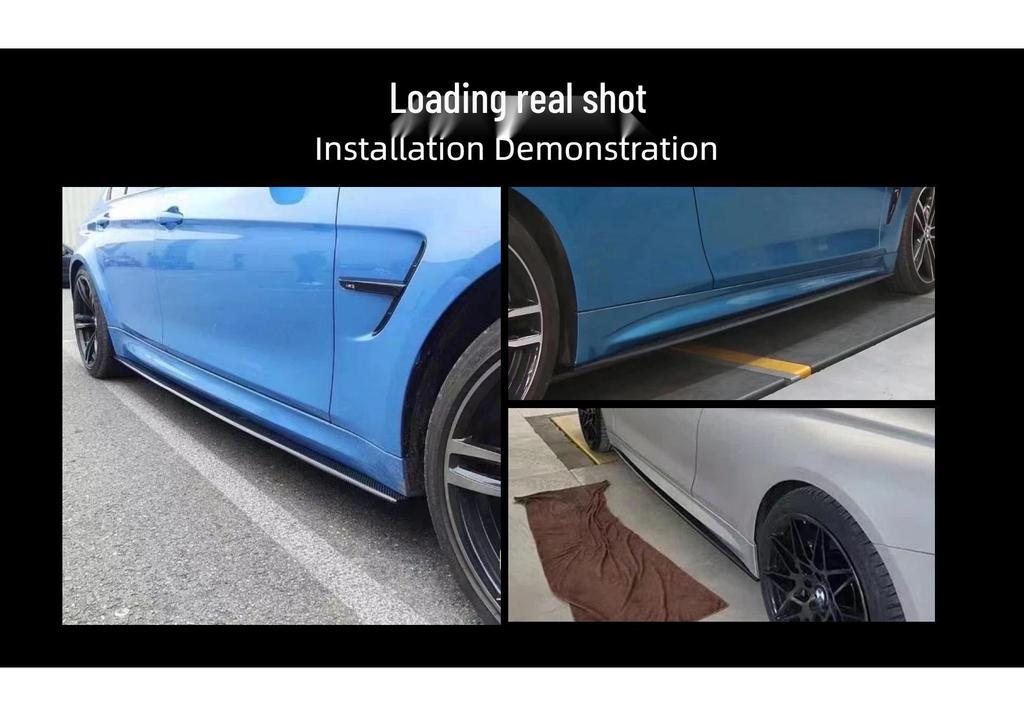 Carbon Fiber Side Skirt Trim for BMW 4 Series F32/F33/F36 (2014-2020)