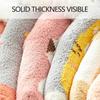 Women Print Thickened Fleece Non- Winter Carpet Socks Floor Socks Snow Socks