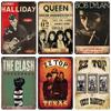Retro Famous Rock Band Tin Sign Singer Poster Metal Plaque Vintage Metal Plate For Coffee Bar Pub Man Cave Room Home Wall Decor