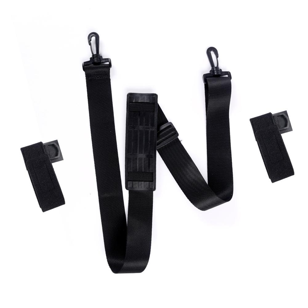 Fishing Rod Carry Strap Sling Shoulder Belt  for Lure Flying Rod Black #1