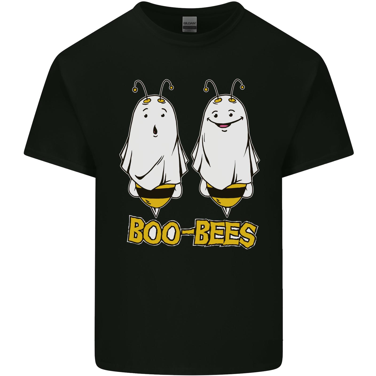 Boo Bees Funny Halloween Ghosts Rude funny Mens Cotton T-Shirt Tee Top 3XL