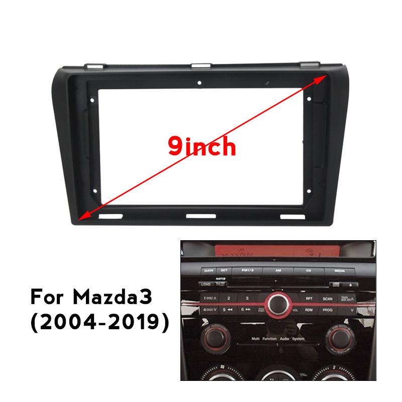 Mazda 3 (04-09) Large Screen Android Navigation Unit with Variable Frame and Wiring