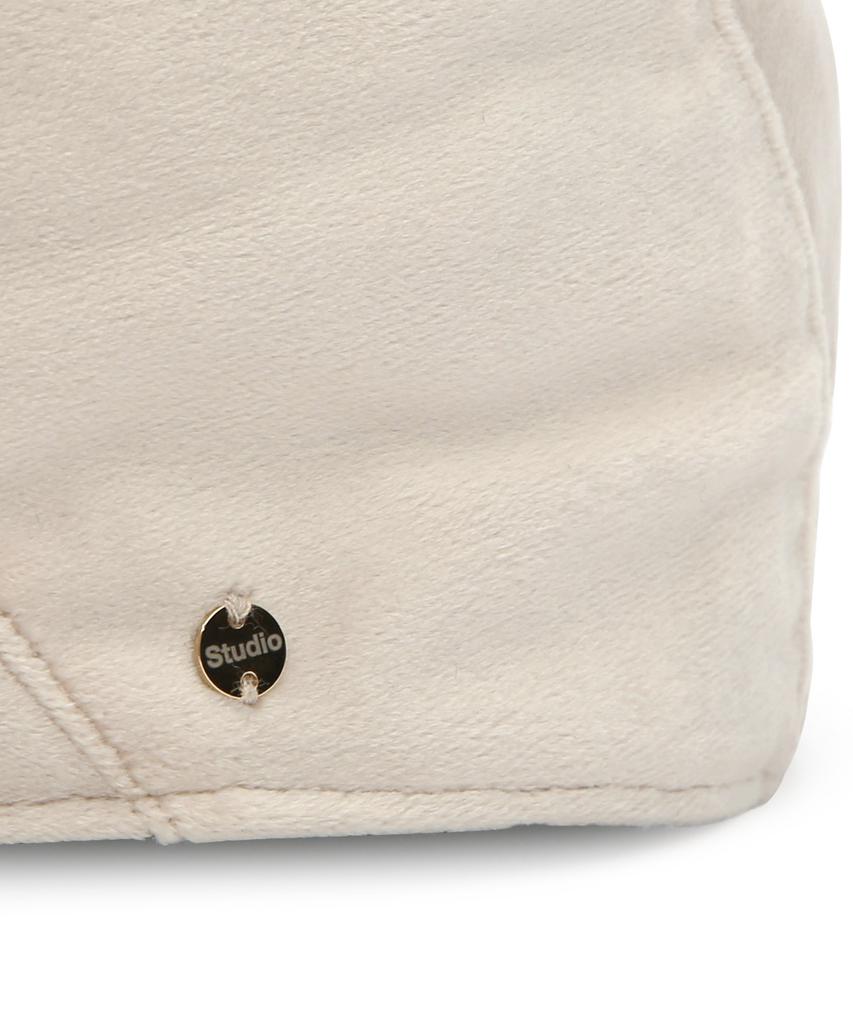 Eondeokeonteulolseutyudio Velvet Autumn/Winter Classic Women'S Hat Hunting Cap Drive Hunting / Velvet / Ivory