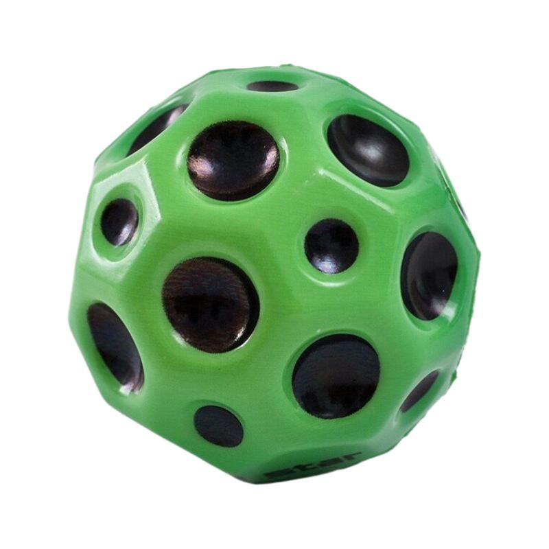 7cm High-Rebound PU Bouncy Ball - Coral Moon Rubber Wrist Toy, Hot Seller