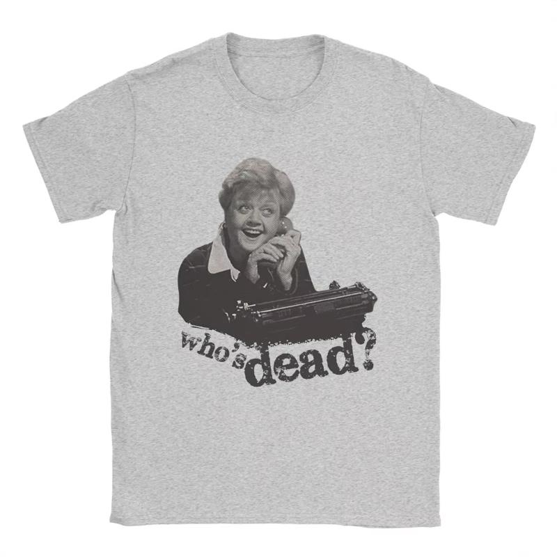Unisex Murder She Wrote Fletcher T Shirt Pure Cotton Clothes Funny Short Sleeve Crewneck Tees Graphic TShirts S