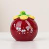 Adorable Resin Fruit Figurine - Cute Office Desktop Decoration