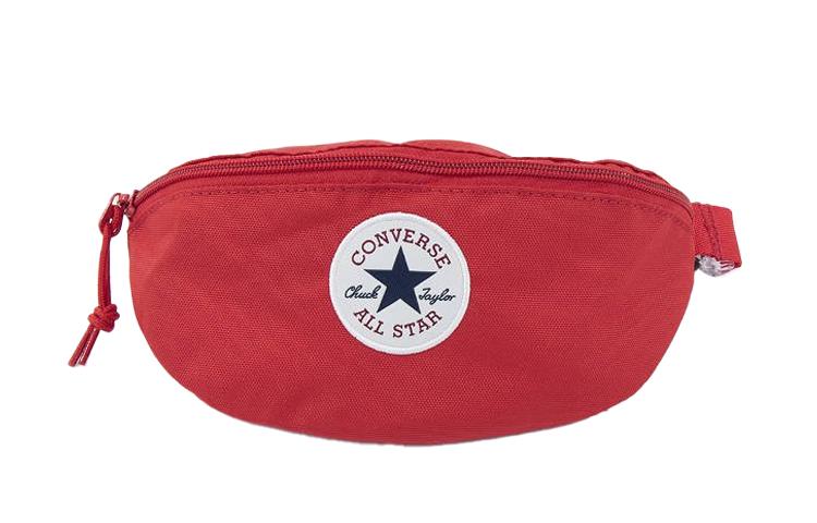 Converse Polyester One Shoulder Crossbody Fanny Pack Regular Unisex True Red 10019907-A06