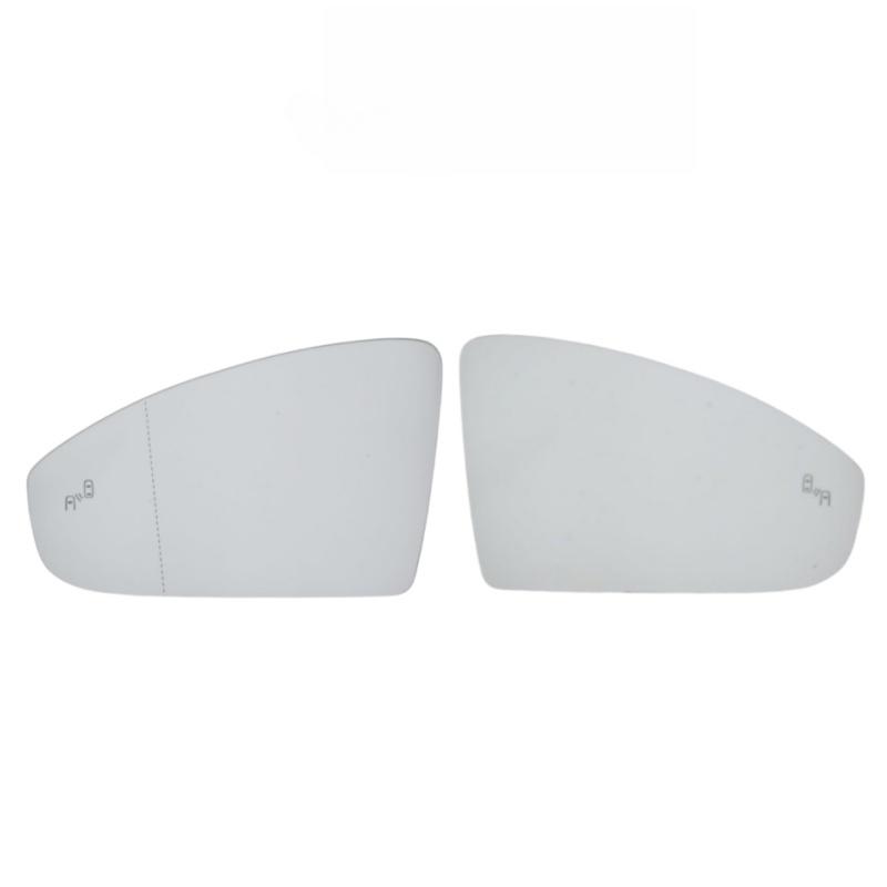 High Quality Side Heated Blind Spot Lens Rearview Mirror Lens For Volkswagen VW Golf 7 MK7 / MK7.5 2014-