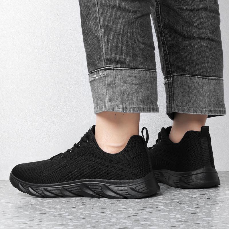 Men's 2025 Summer Sports Casual Breathable Mesh Fly-Knit Running & Travel Shoes