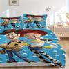 3pcs Toy Story Woody & Jessie Printed Quilt Set Soft and Comfortable Quilt Cover for Bedroom, Guest Room Bedding Set D090