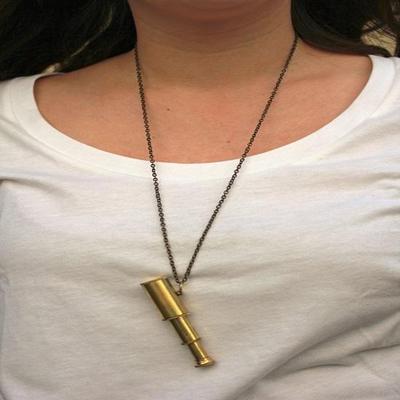 Nautical SPYGLASS Telescope NECKLACE
