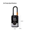 Wireless Car Tire Inflator Portable Air Pump 3000mAh Rechargeable Battery Mini Tyre Inflator for Sedan Motorcycle Bicycle