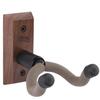 String Swing CC01K Guitar Hanger and Mounting Bracket for Acoustic and Electric Black Walnut - - Wall-Mounted Guitars,