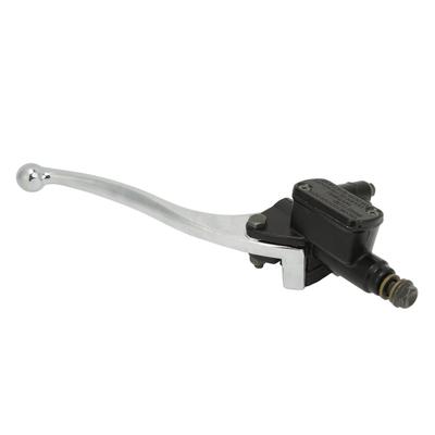Universal 22mm0.87in Rechter Bremskupplungs-Hauptzylinder Aluminiumlegierung Bremshebel Roller