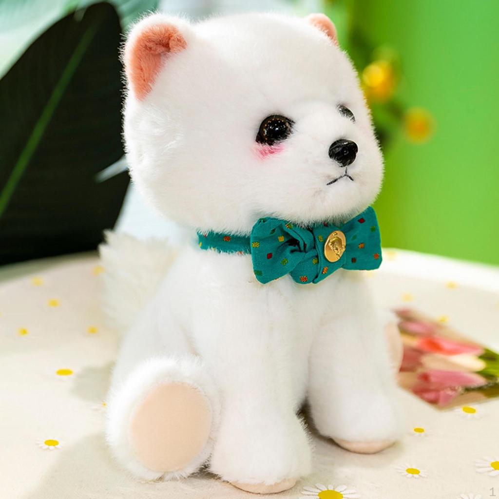 Dog Stuffed Animals Toy Plush Puppy Timeless Companions Adorable White for