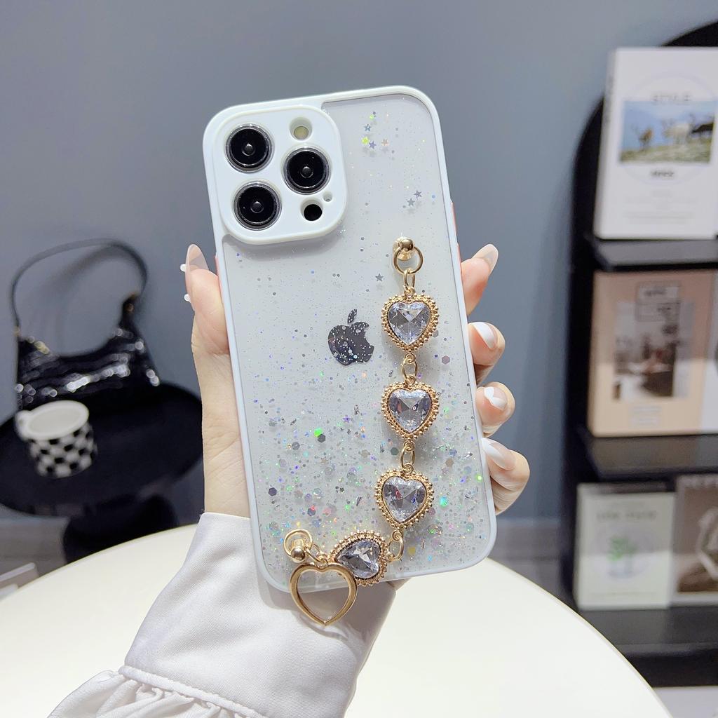 Chain Diamond Versatile Mobile Phone Chain Ins Premium Bracelet Luggage Accessories DIY Mobile Phone Case Lanyard